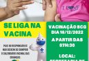 Vacinação BCG dia 16/12/2022