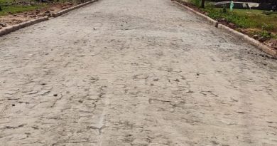 Povoado Barrinha, zona rural do município recebendo as obras de pavimentação!