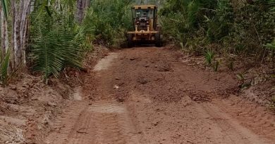 Realizamos a construção da estrada vicinal que liga o Povoado Formosa ao Povoado Jabuti.