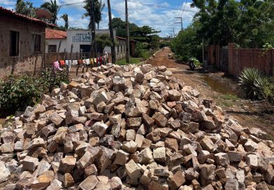 Calçamento Rua Almirante Tamandaré