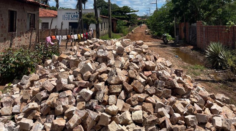 Calçamento Rua Almirante Tamandaré